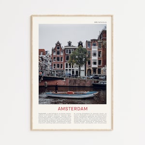 Amsterdam Print Film Foto, Amsterdam Wandkunst, Amsterdam Poster, Amsterdam Foto, Amsterdam Poster Druck, Niederlande Wanddekor