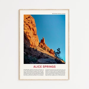 Impression photo d'Alice Springs, art mural Alice Springs, affiche d'Alice Springs, photo d'Alice Springs, impression d'affiche d'Alice Springs, Australie NT