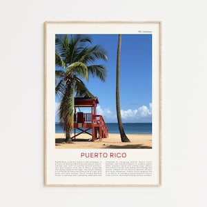 Puerto Rico Druck Film Foto, Fuerte Rico Wandkunst, Puertor Rico Poster, Fuerte Rico Foto, Puerto Rico Poster Druck, Puerto Rico Wanddekor