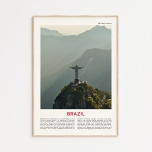 Brazil Print Film Photo, Brazil Wall Art, Brazil Poster, Brazil Photo, Brazil Poster Print,  Wall Decor, Brasil Print, Brasil Poster Print