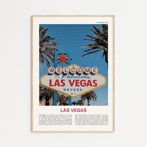 Las Vegas Print Film Foto, Las Vegas Wandkunst, Las Vegas Poster, Las Vegas Foto, Las Vegas Poster Druck, Nevada Wanddekor, USA Druck