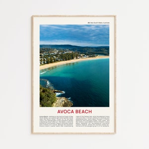 Avoca Beach Print Filmfoto, Avoca Beach Wandkunst, Avoca Beach Poster, Avoca Beach Foto, Avoca Beach Poster Druck, Avoca Beach NSW AU