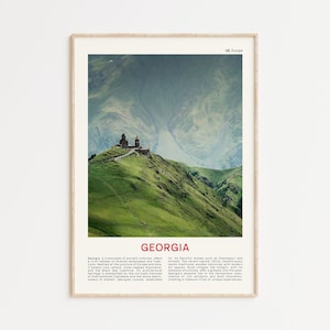 Georgia Print Film Photo, Georgia Wall Art, Georgia Poster, Georgia Photo, Georgia Poster Print, Georgia Wall Decor, Georgia Art, Kazbegi