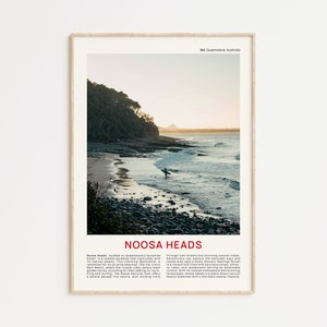 Fotografía impresa en película de Noosa Heads, arte mural de Noosa Heads, póster de Noosa Heads, fotografía de Noosa Heads, impresión de póster de Noosa Heads, impresión de Noosa Heads QLD
