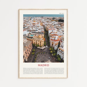 Madrid Print Film Foto, Madrid Wandkunst, Madrid Poster, Madrid Foto, Madrid Poster Druck, Spanien Wanddekor, Spanien Poster Druck, Spanien Kunst