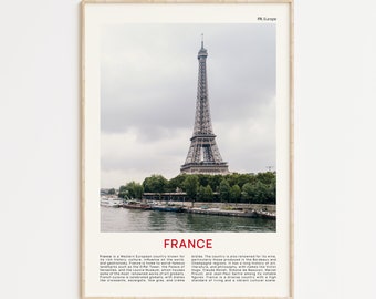France Print Film Photo, France Wall Art, France Poster, France Photo, France Poster Print, France Wall Decor, Paris Poster, Eiffel Tower