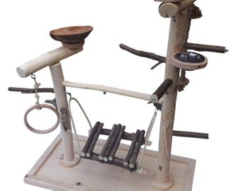 Holzsammlung Vogel Spielplatz Holz, Vogelspielplatz Für Wellensittiche