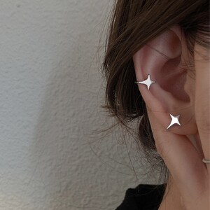 Star cartilage sales ear clip