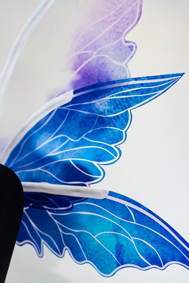 Blue Fairy Wings Costume, Photo Prop Etsy