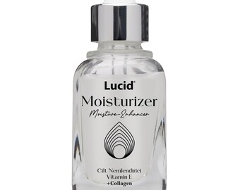 Organic 24-Hour Moisturizing Cream | Hyaluronic Acid & Vitamin C Serum 30 ml | Collagen Supporting