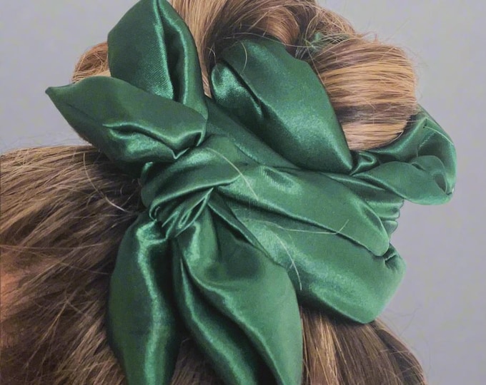 Green Hair Curler NoDamage Overnight Heatless Hair Scrunchie Curling set, No Heat curler Best Heatless Hair curler Best Christmas gift