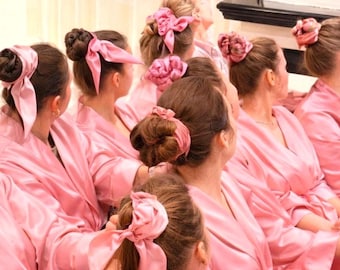 Satijnen warmteloze krultang, cadeau bruidsmeisjescadeau