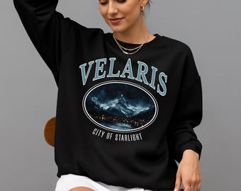 ACOTAR Night Court Velaris Sweatshirt, Sarah J Maas Bookish Merch