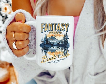 Fantasy Reader Book Club Mug: Bookish Gift