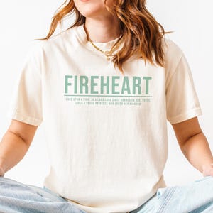 Fireheart Throne of Glass Shirt: Sarah J Maas Licensed Cotton Tee