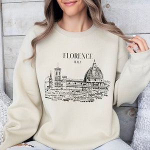 Florence Italy Sweater, Italy Sweatshirt, Italy Travel, Florence Shirt, Florence Sweatshirt, Florence Travel, Gift for Travel Lover.