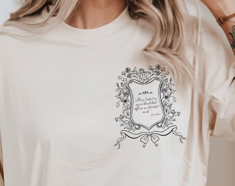 Sense und Sensibilität Shirt: Jane Austen Buchliebhaber Geschenk