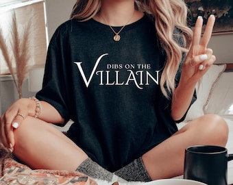 Shirt Villain Lover: Bookish Dark Romance Reader T-shirt