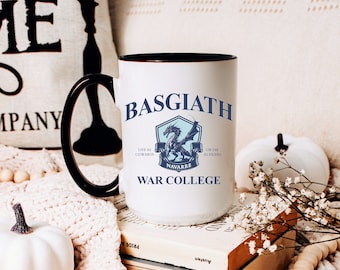 Basgiath War College Mug: Dragon Rider Fantasy Gift