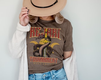 Kejari Tournament Shirt: Serpent & Wings of Night, Romantasy Book Merch
