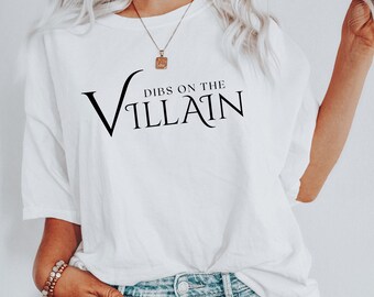 Bösewicht Shirt: Dark Romance Reader T-Shirt, Geschenk für Buchliebhaber