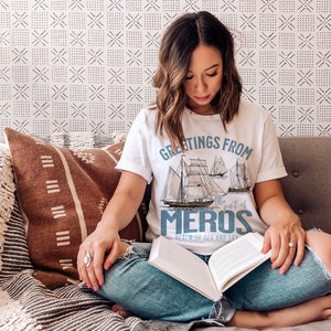 Port of Meros Shirt, Spark of the Everflame Shirt, Penn Cole Merch, The Kindreds Curse Saga Licensed Merch, Fantasy Romance, Book Lover Gift