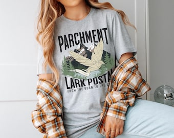 Parchment Lark Bookish Shirt: When the Moon Hatched, Booktok Merch