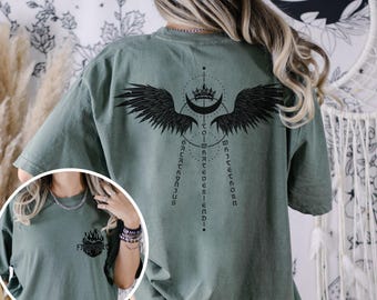 Throne of Glass Licensed Shirt, SJM Shirt, Bookish Shirt, Fireheart Shirt, TOG Merch, Aelin Galathynius Shirt, Sarah J Maas Merch, Terrasen