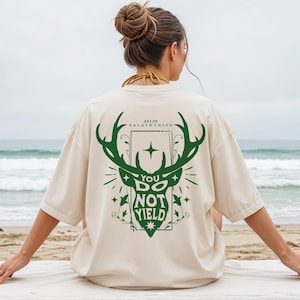Throne of Glass Shirt: Aelin Galathynius Fireheart, SJM Merch