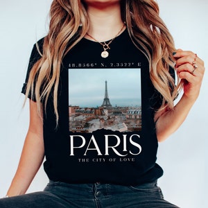 Paris France Shirt, Vacation in Paris, Travel To France Shirt, Gift for Travel Lover, Paris Trip Tee, France Shirt, Eiffel Tower