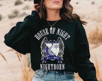 House of Night Sweatshirt: Serpent and Wings Bookish Merch