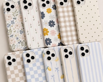 Tough Phone Case for iPhone & Galaxy, Custom Aesthetic Design, MagSafe Compatible Cover, iPhone 17 16 15 14 13 Pro Max Samsung S25 S24 S23