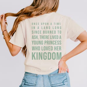 Throne of Glass Shirt: Fireheart, SJM Licensed Merch