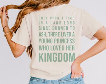 Throne of Glass Shirt: Fireheart, SJM Licensed Merch