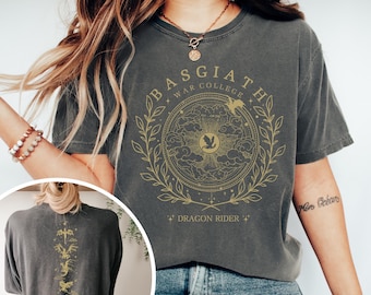 Basgiath War College Shirt, Fourth Wing Bookish Merch