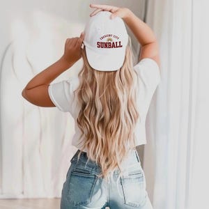 Crescent City Sunball Hat, Bookish Merch, Bryce Quinlan, Athalar, Lunathion, Embroidered Baseball Cap.