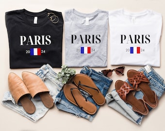Paris France Tee: Travel Souvenir Shirt