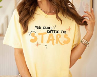 Rattle the Stars Shirt: Throne of Glass, Bookish Merch