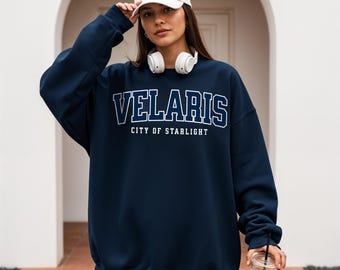 ACOTAR Night Court Velaris Sweatshirt, Sarah J Maas Bookish Merch