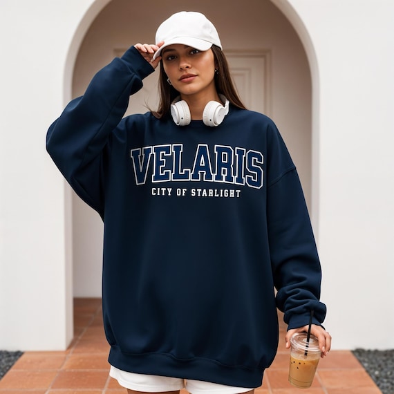 ACOTAR Night Court Velaris Sweatshirt, Sarah J Maas Bookish Merch