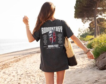 Romantasy Music Fest Shirt: Book Tropes Tee, Dark Romance