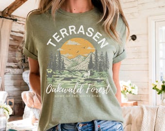 Terrasen Shirt, Aelin Galathynius, Throne of Glass Shirt, Sarah J Maas Merch, Rowan Whitethorn, TOG Shirt, SJM Universe Merch, Bookish Shirt