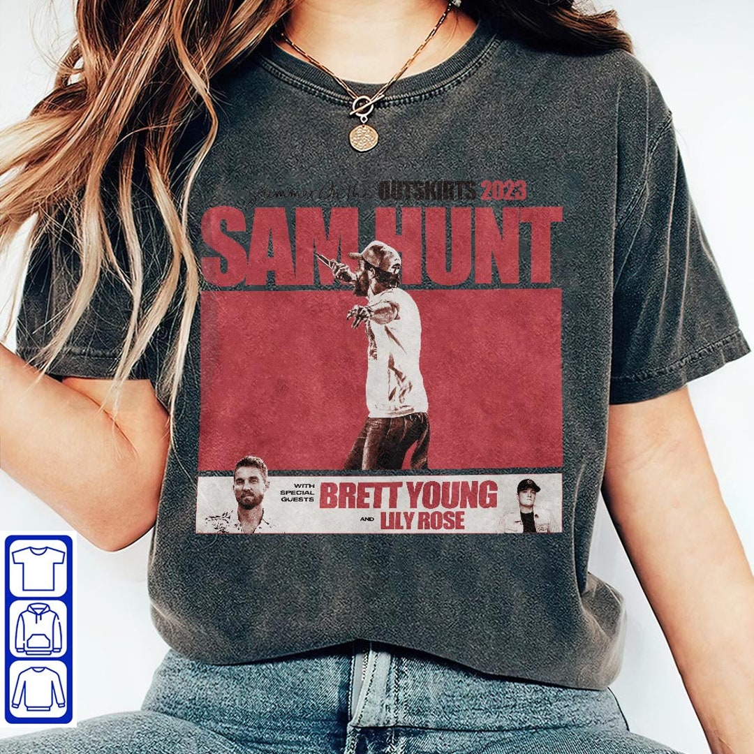 Sam Hunt Shirt Sam Hunt Music Tour Shirt Sam Hunt Tour 2023 Etsy