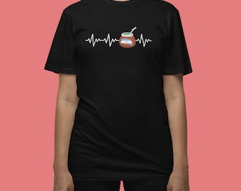 Yerba Mate Shirt, Yerba Mate Plant Lover Gift T-Shirt, Mate Time Tee, Argentina Uruguay Funny Cool Tea Gourd Cup, Cafecito Y Chisme
