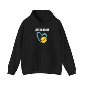 Love To Serve, Unisex Heavy Blend™-huvtröja