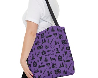 Medicine, Nurse Tote Bag, Nurse Tote Bag, Nursing Tote Bag, Nurse Tote Bag, School Nurse Tote Bag, Nurse Week Gift, Hospital Bag, Doctor