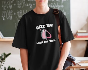Rizz Em With The Tism Shirt, Cute Possum Shirt, Trending Tee, Gen Z Meme Shirt, Autism Awareness T-Shirt, Neurodiversity Neurodivergent Gift
