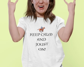 Medeltida t-shirt, renässansfestivalgåva, Ren Faire-t-shirt, lajvkläder, Ren Fest-kostym för män och kvinnor