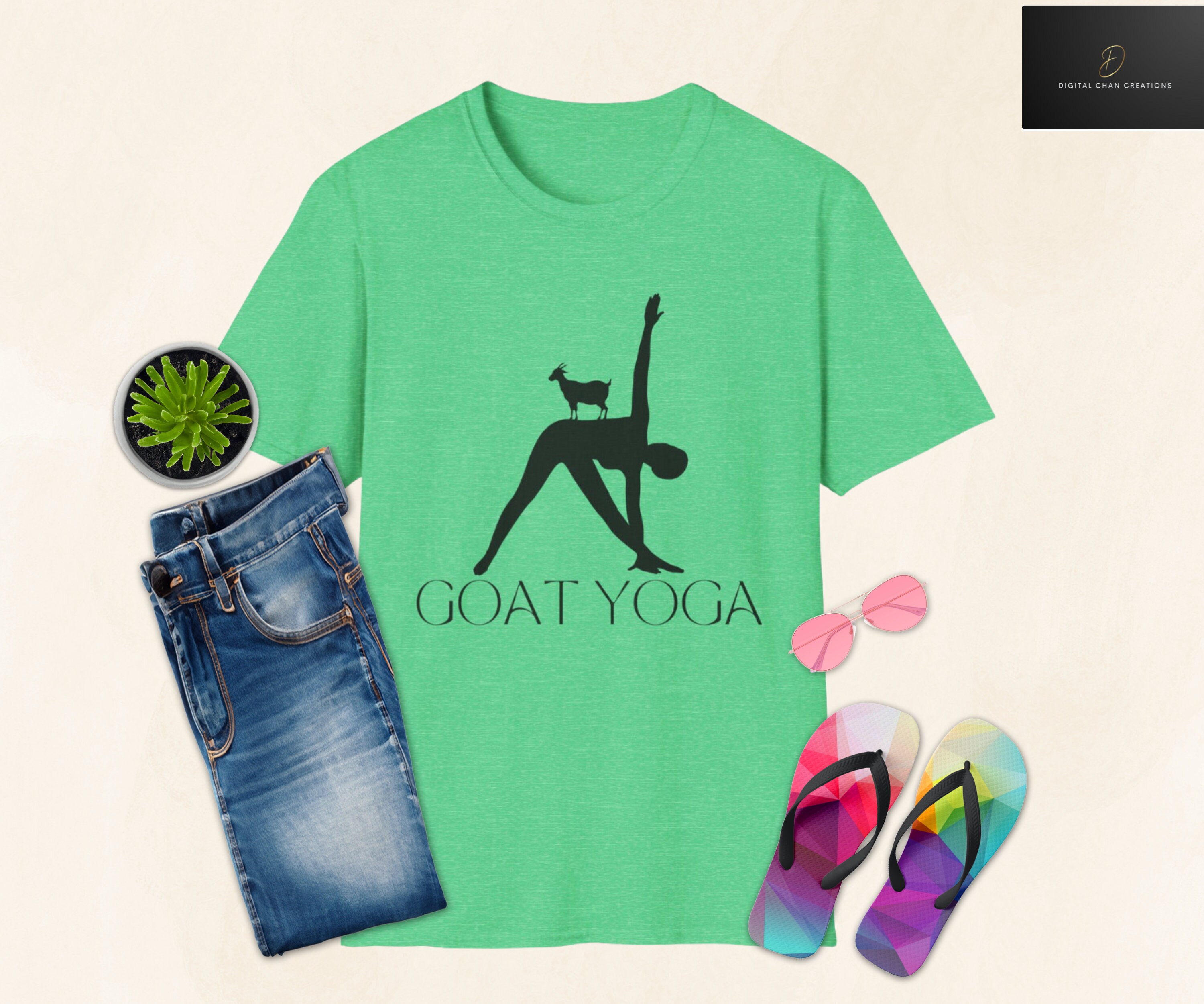 Goat Yoga Shirt Goat T shirt Goat Lover Tee Meditating Tee Yoga Lover Shirt Yoga Clothing Yoga Instructor Yoga Instructor Gift Yogi Etsy Canada