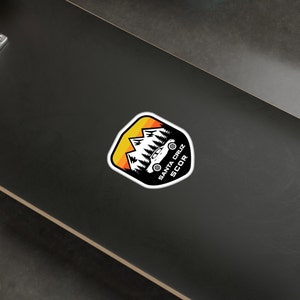 Bundle -2 Santa Cruz Stickers (2- 3x4) Save 20% FREE SHIPPING